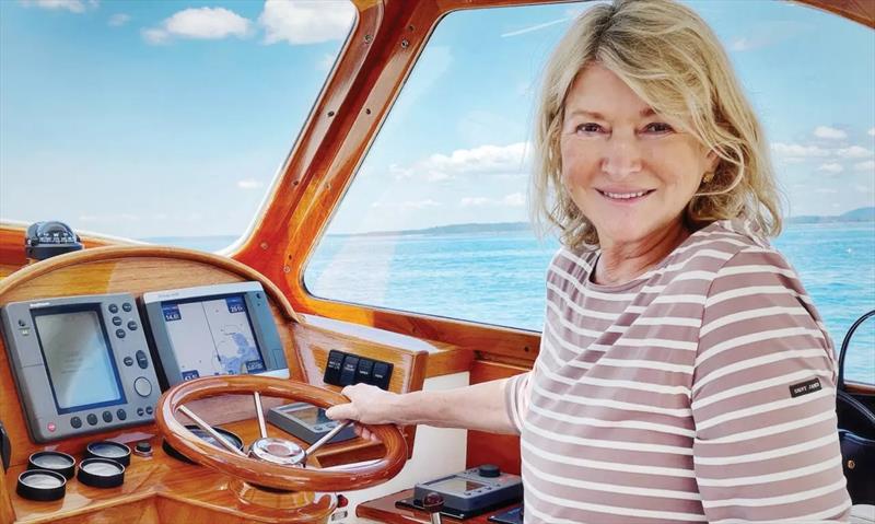 Martha Stewart photo copyright Hinckley Yachts taken at  and featuring the Power boat class